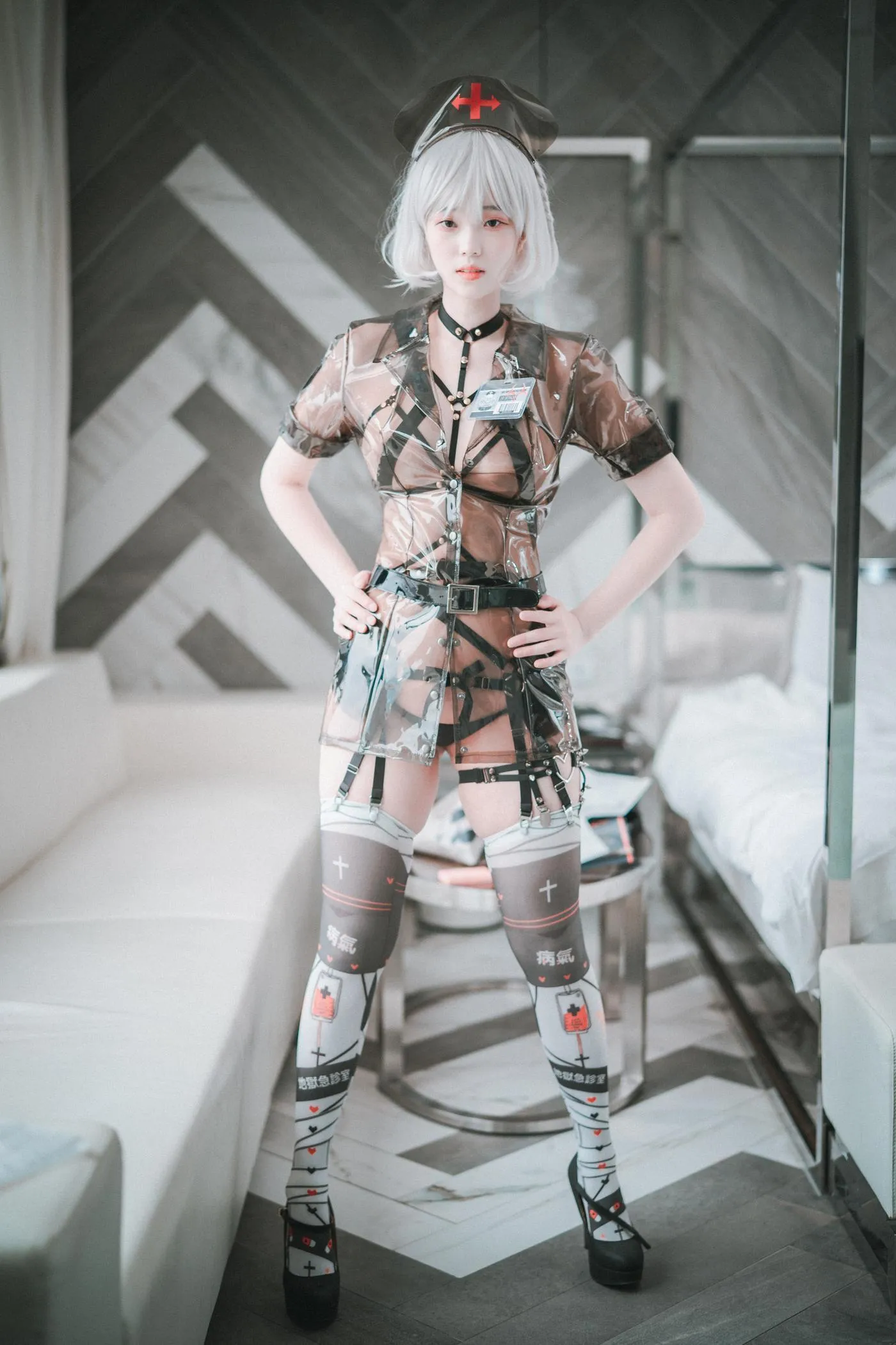 Bambi밤비 – NO.68 [DJAWA] Nurse Nation Black ver[24] [46P]插图9